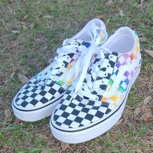 Vans Multicolor Checkered Sneakers